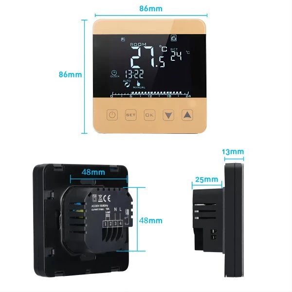 room thermostat wireless HY08-3